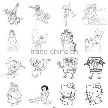2016 hot sale eco-friendly high quality black art jigsaw puzzles