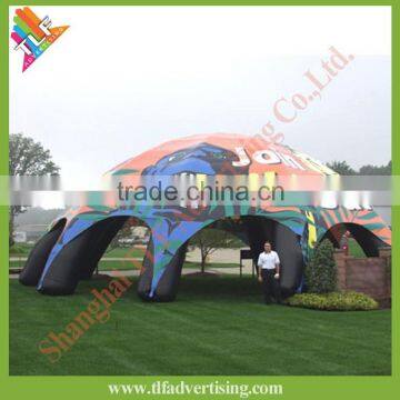 Custom design inflatable spider shelter tent