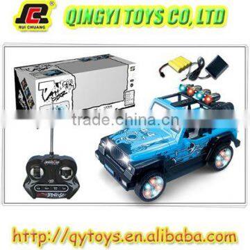 1:18 8 channels r/c stunt car with rechargeable batteries