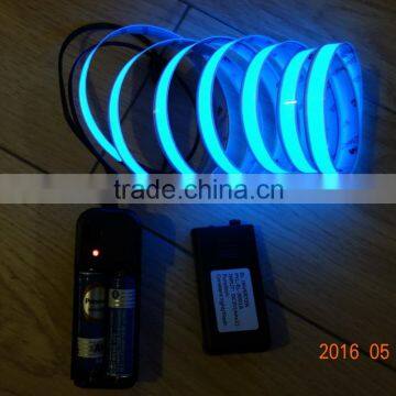 ROHS&CE PASS High brightness & Good quality AAX2PCS Portable Battery 1500mmX10mm Blue EL tape