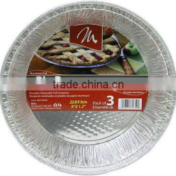 aluminum foil pie pan