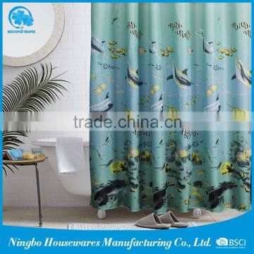 Wholesale China Trade design printed shower curtains