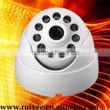 RY-8002E New 1/3 Wide Angle 10 IR Color Night vision Dome CMOS CCTV Surveillance Camera