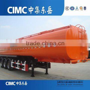 CIMC Heavy capacity fuel tank truck trailer with tool box