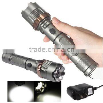 Promotional Aluminium tactical flashlight with 18650 battery