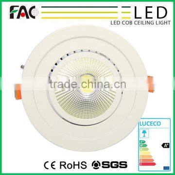 Fashion Design CE Supermarket 12w surface mounted led ceiling shower light