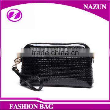 Small Size Shiny PU Leather Lady Bags Messenger Bags Clutch Handbags photo-4