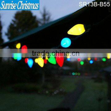 100 multi outdoor led battery operated party lights with timer