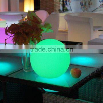 Outdoor decoration IP67 waterproof colorful garden ball led lighting