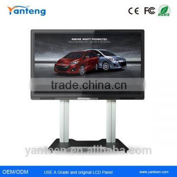Dual system 65inch Intellignet electronic whiteboard, all in one pc touchscreen