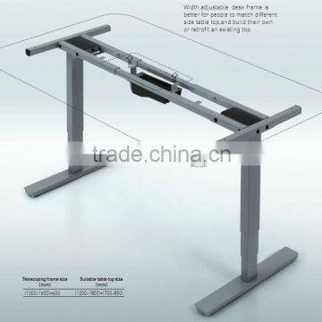 Ergonomic Standing Desk electric height adjustable sit to stand office frame