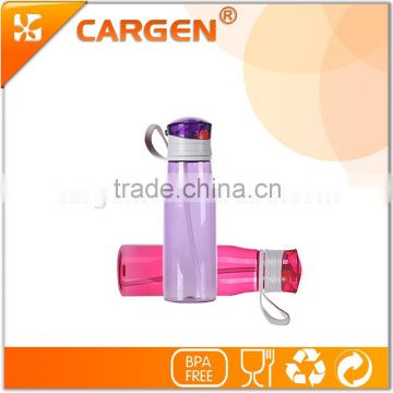 Small quantity customized logo mini plastic sport bottle