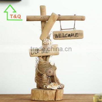 2016 New Style Wood Beach Direction Sign Decoration Home