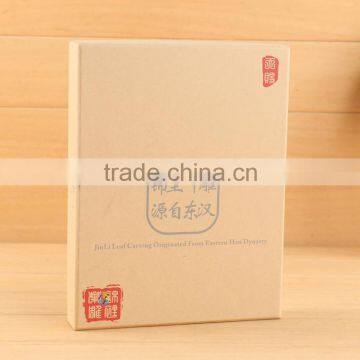 recycled brown kraft stationery boxes wholesale