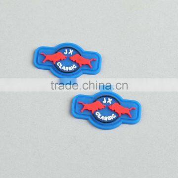 Private Soft Garment Rubber Badge Silicone Label Patch Trademark photo-2