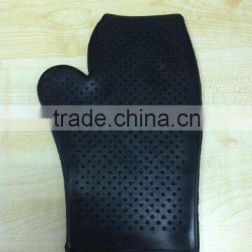 PVC horse Grooming glove