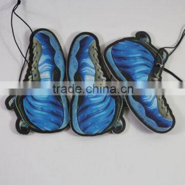 Custom made hanging car air freshener / paper air freshener for car