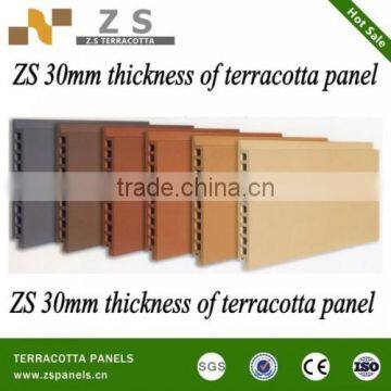 Eco-friendly Construction Material, Terracotta Panel , Terracotta Curtain Wall Panel Facade Wall System photo-2