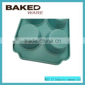 Factory wholesale best selling 6 cavities hamburger baking tray