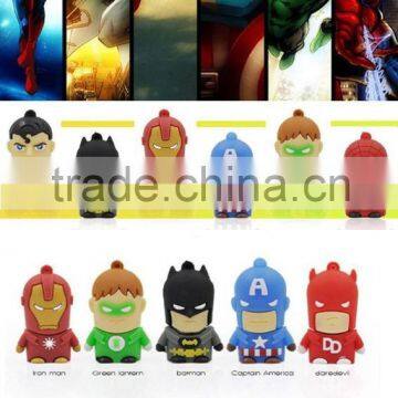 Custom USB Flash Drive Popular Cartoon Super Heroes Usb Flash Drive Pendrive,Wholesale Full Capacity Minions Memory Stick Bulk photo-2