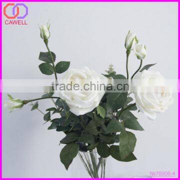 China Wholesale Multi Color PU Artificial Rose Flower