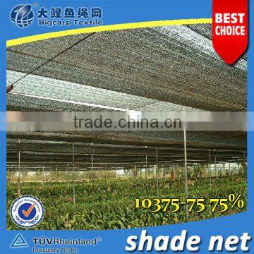 75% Knitted Greenhouse Shade Net With UV protection For Vegetable