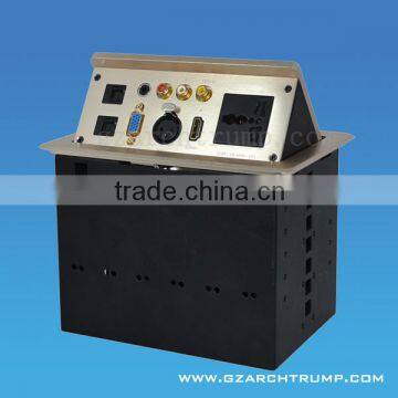 Pop Up Hidden Desktop Socket for Conference Table