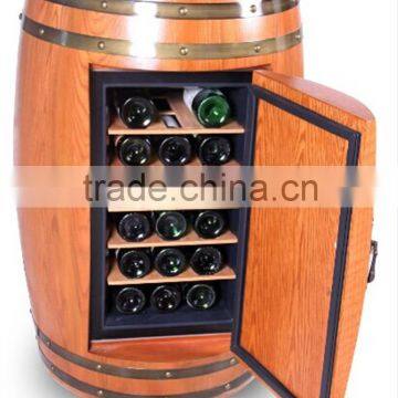 Carved Logo Design Wood Refrigerator Cabinet 48volume Thermoelectric Wine Refrigerator photo-4