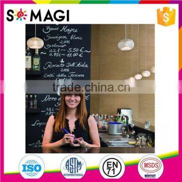 Amazing Liquid And Fulorescent Chalk Markers On Chalkboard For Bedroom photo-6
