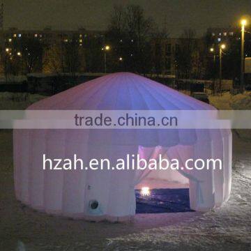 Pure white Inflatable yurt inflatable yurt tent