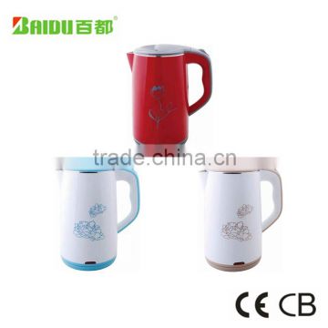 Automatic electric kettle passed CE,CB,and 3C certification hot sale in Middle East---coupon