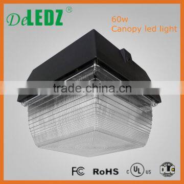 DeLEDZ DLC UL listed DEF60 60w IP65 surface mounted led ceiling light with Meanwell driver