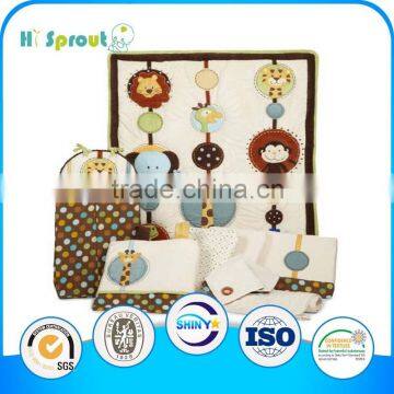 Animal Line Embroidery Design Bed Linen