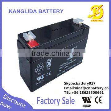 4v 3.5ah rechargeable maintenance free sealed lead acid ups power supply battery