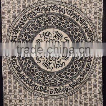 Twin Ethnic Elephant Mandala Boho Wall Art Hippie Home Decorative Wall Hanging Tapesry photo-2