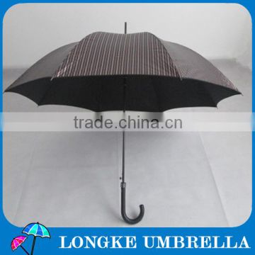 auto open stripe straight umbrella