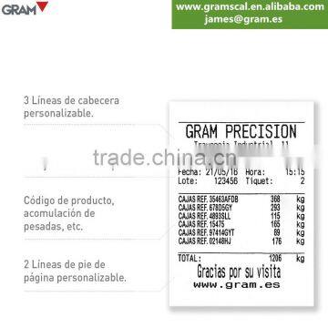 Good Performance Stainless Steel TCamel-2T Inox Electronic Forklift Scale