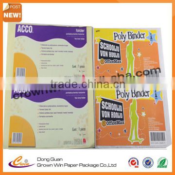 China wine bottle label with glossy coating in Dongguan