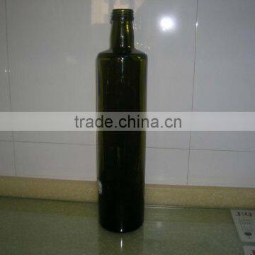 750ml oilve oil glass bottle with brown