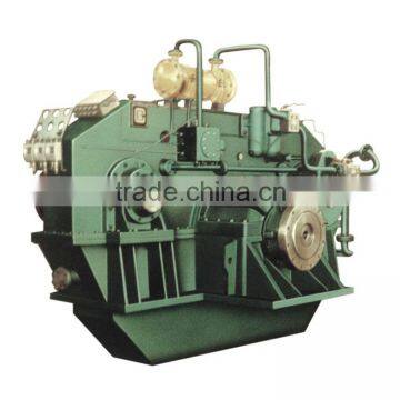 Marine engineering two stage drive small boat gearbox