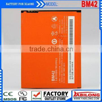 3100mAh BM42 High Capacity Replacement Battery for Redmi note battery Hongmi note battery