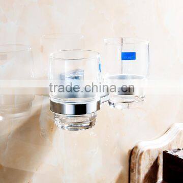Bathroom Accessory With Brass Fancy Double Tumbler Holder for Hotel Family Use. photo-6