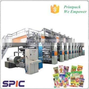 Automatic 8 color rotogravure printing machine hot sale