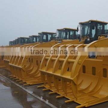 China OEM SDLG 5 Ton Wheel Loader Optional Equipment Quick-Change Log Grapple (2622*2682mm) For SDLG LG956L Wheel Loader