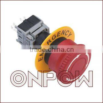 ONPOW Waterproof Electrical Push Button Switch(LAS1-B Series,Dia.22mm,UL,CE,ROHS,REECH,IP40,IP65) photo-2