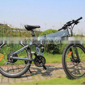 26 inch Front and Rear Disc Brake Mountain Electric Bike