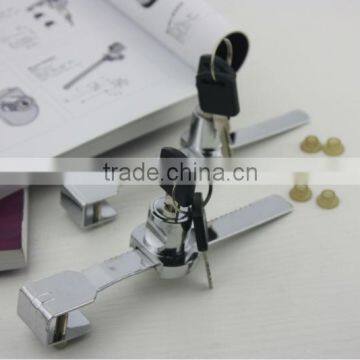 2015 High Quality Hot Sale office desk drawer lock,hidden drawer lock with Long Trail