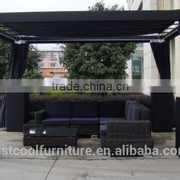 Outdoor Gazebo Rattan Tent Outdoor Furniture photo-2