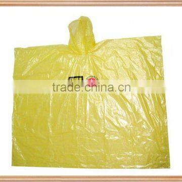 disposable cape plastic rain cape poncho