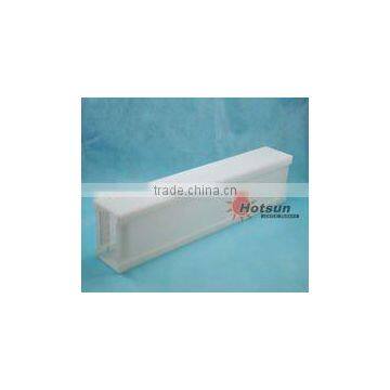 high quality white acrylic square tube